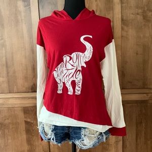 NWT Alabama Roll Tide hoodie small